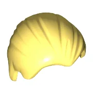 Hair Combed Back