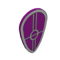 Shield Ovoid with Gungans Patrol Shield Print