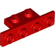 Bracket 1 x 2 - 1 x 4 [Rounded Corners at Bottom, Square Corners at Top]