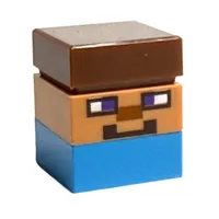 Micromob Steve, Dark Azure Legs, Reddish Brown Hair