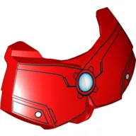Large Figure Chest Cover, Armour Small with Iron Man Reactor Print