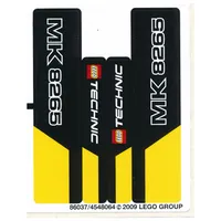 Sticker Sheet for Set 8265-1