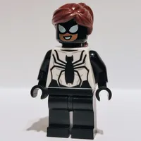 Spider-Girl in Black and White Outfit