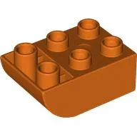 Duplo Brick 2 x 3 with Curved Bottom