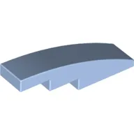Slope Curved 4 x 1 No Studs [Stud Holder with Symmetric Ridges]