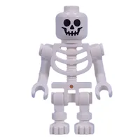 Skeleton, Standard Face, Bent Arms, Vertical Hand Clips, 78132 Torso, 3626c Head