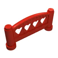 Fabuland Fence 1 x 6 x 2 Rounded