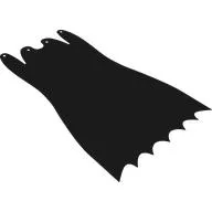 Neckwear Cape, Large, Scalloped, 4 Holes