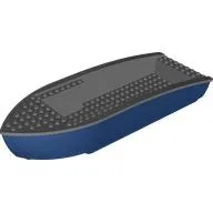 Boat 10 x 34 x 5 1/3 with Dark Bluish Grey Deck [Complete Assembly]