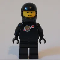 Classic Spaceman, Black with Airtanks (2446 Helmet)
