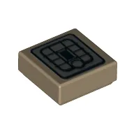 Tile 1 x 1 with SW Rebel Alliance Jetpack Print