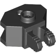 Hinge 1 x 2 Locking with 2 Fingers and Towball Socket, 7 Teeth