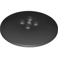 Dish 6 x 6 Inverted (Radar) with Solid Studs