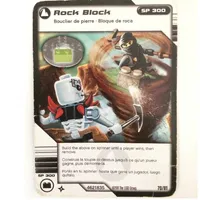 Trading Card, Ninjago Deck #1: 70 - Rock Block - North American Version