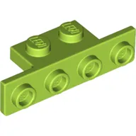 Bracket 1 x 2 - 1 x 4 [Rounded Corners at Bottom, Square Corners at Top]