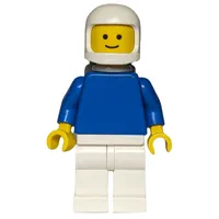 Coast Guard, Blue Torso, White Legs, White Helmet, Airtanks