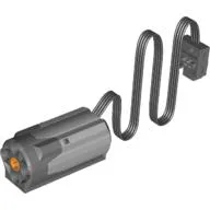 Motor, Medium, Power Functions, 3 x 6 x 3 with Dark Bluish Gray Bottom and 20cm Wire