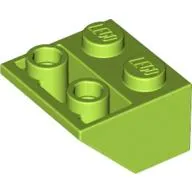 Slope Inverted 45° 2 x 2 [Ovoid Bottom Pin, Bar-sized Stud Holes]