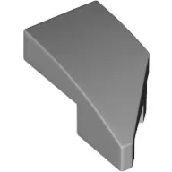 Slope Curved 2 x 1 with Stud Notch Left