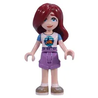 Paisley - Adventure Camp, Medium Lavender Shorts