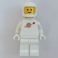 Classic Spaceman, White with Airtanks (3842b Helmet)