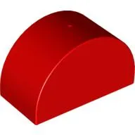 Duplo Brick 2 x 4 x 2 Curved Top