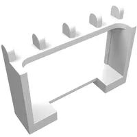 Hinge Vehicle Roof Holder 1 x 4 x 2