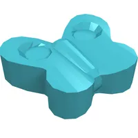 Headwear Accessory Butterfly with Pin