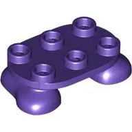 Feet, 2 x 3 x 2/3 with 6 Studs on Top