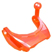 Headwear Accessory Visor with Antenna (Ice Planet)