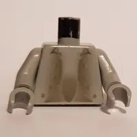 Torso Open Jacket Print (Peeves) Light Gray Arms and Hands