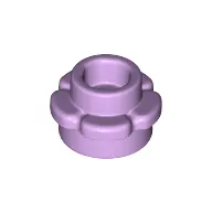 Plant, Flower, Plate Round 1 x 1 with 5 Petals