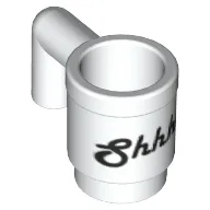 Equipment Cup / Mug with 'Shhh!' Print
