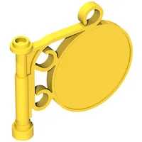 Road Sign Round on Pole [Fabuland]