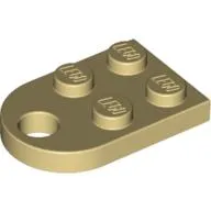 Plate Special 3 x 2 with Rounded End, Hole