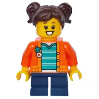 Madison (Maddy), Orange Jacket