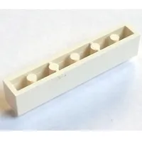 Brick 1 x 6 with Bottom Tubes and 2 Lowered Cross Supports