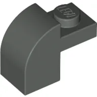 Brick Curved 1 x 2 x 1 1/3 with Curved Top