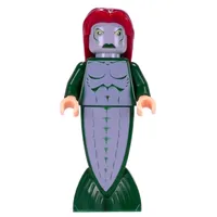 Merman with Dark Red Hair