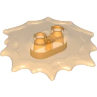 Plate Special, Wave / Power Burst / Flame, with Two Studs