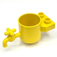 Duplo Water Tank and Tap with 1 x 2 Plate
