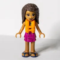 Andrea - Magenta Top, Magenta Skirt