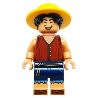 Monkey D. Luffy, Hat, Closed Mouth