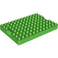 Duplo Brick 8 x 12 with 1 x 2 Indents on Ends (5931 Container Top)