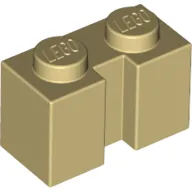 Brick Special 1 x 2 with Groove