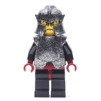 Shadow Knight, Speckle Black-Silver Helmet and Armor