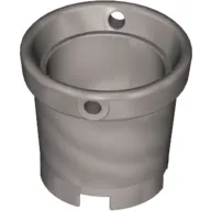 Bucket with Handle Holes and 5 Bottom Holes - Center Bottom Stud Holder