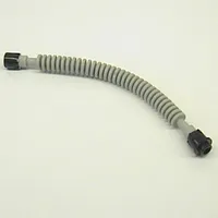Flexible Ribbed Hose 8mm Ends 12L with Tabbed Black Ends