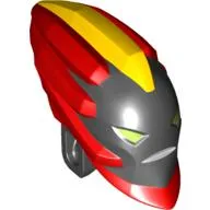 Large Figure Head, Swampfire with Black Face Print