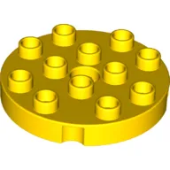 Duplo Plate Round 4 x 4